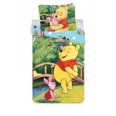 Disney Winnie the Pooh Kids Bedlinnen (small) 90×140 cm, 40×55 cm 