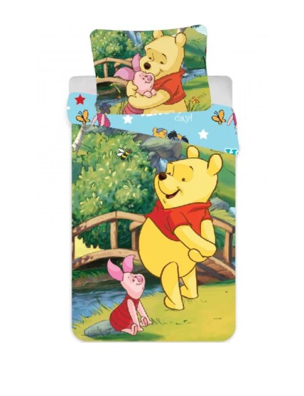 Disney Winnie the Pooh Kids Bedlinnen (small) 90×140 cm, 40×55 cm 