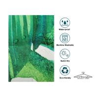 Douchegordijn Kat door het Gat