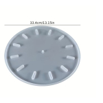 Epoxy Mal Klok 34 cm – Grote Siliconen Gietmal – Perfect voor Resin Klokken DIY