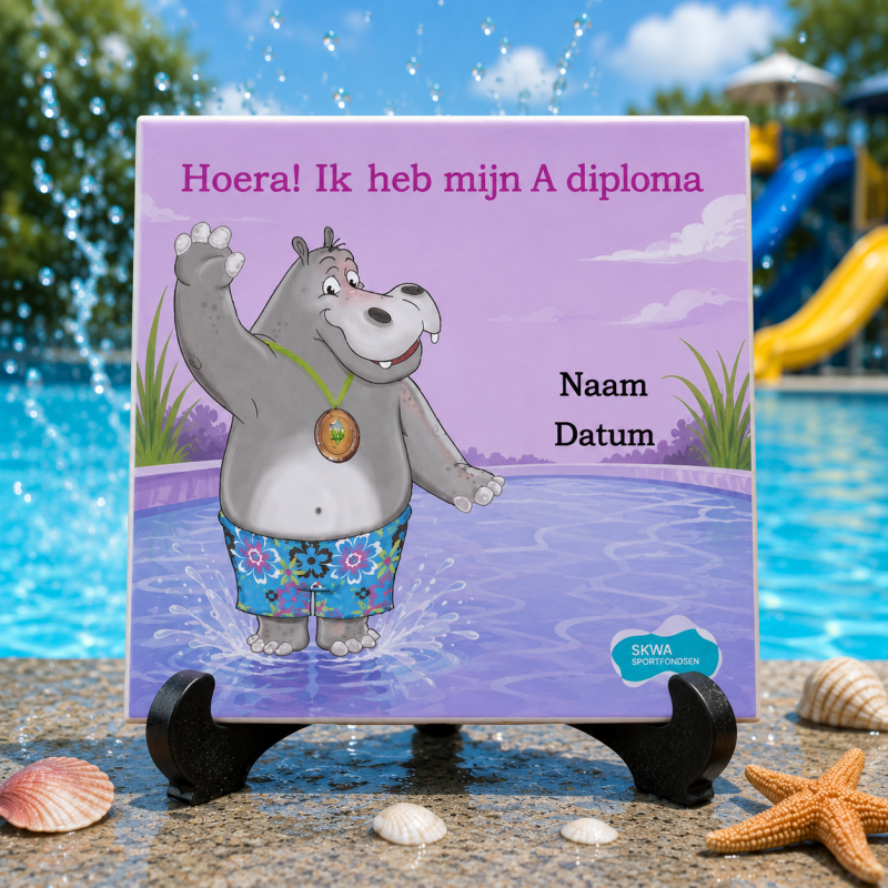 Jip zwemtegel roze
