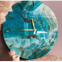 Epoxy Mal Klok 34 cm – Grote Siliconen Gietmal – Perfect voor Resin Klokken DIY