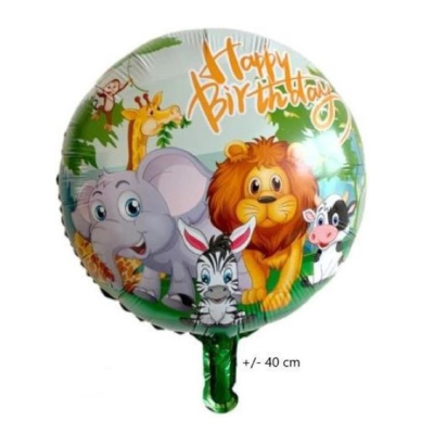 Folie ballon verjaardag dieren