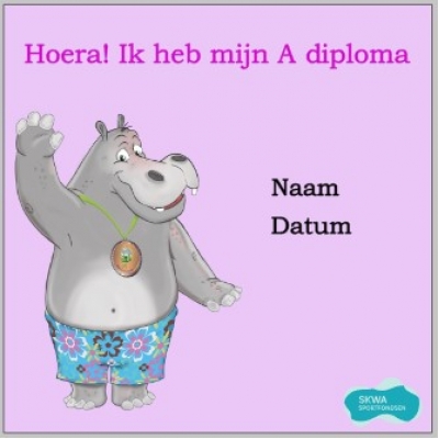 Jip zwemtegel roze