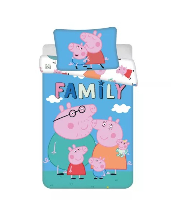 Dekbedhoes Peppa Pig Family