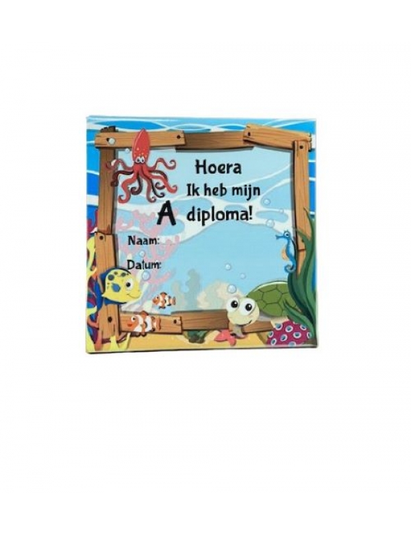 Zwemdiploma tegel Zwemdiploma tegel